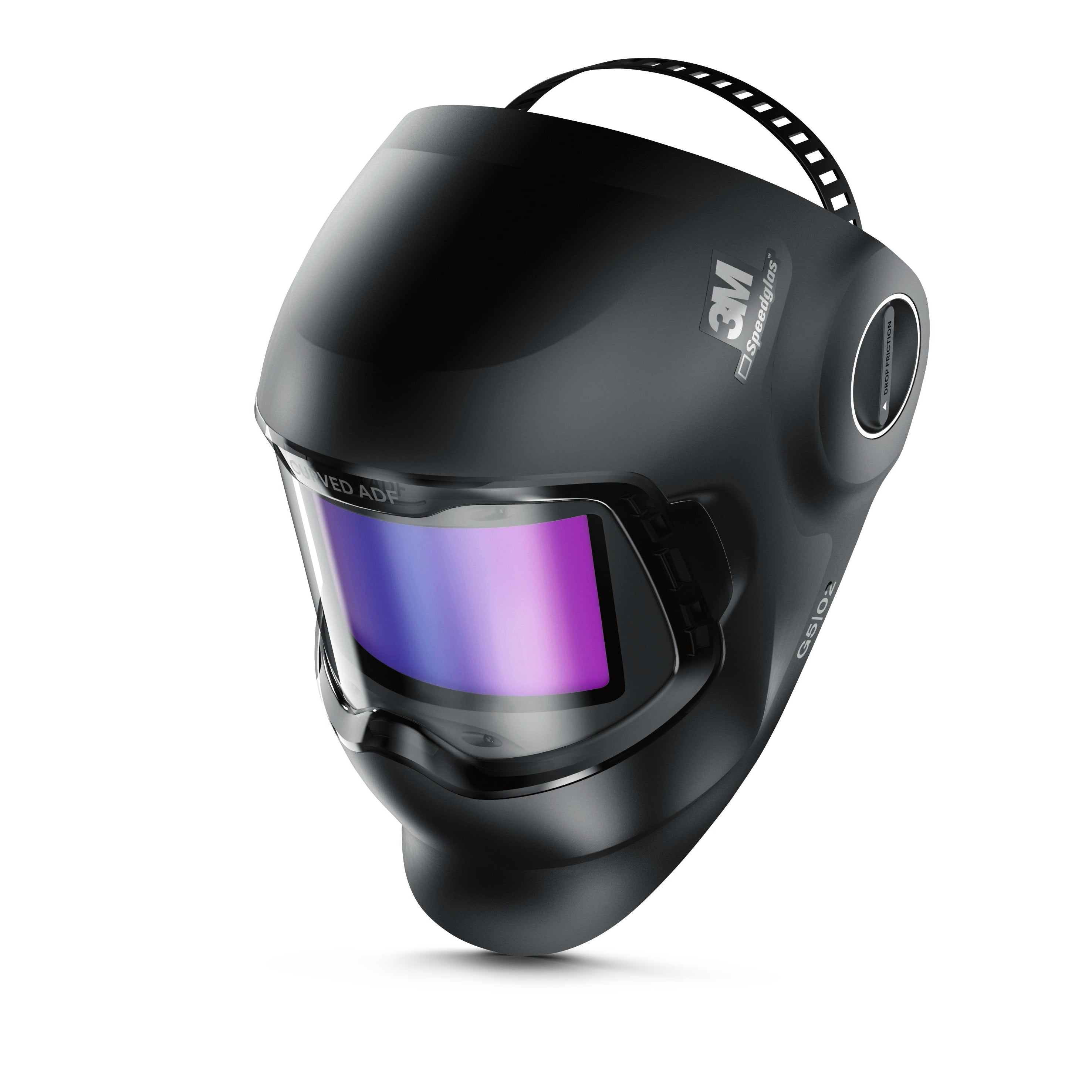 3M Speedglas G5-02 Welding Helmet with Curved Auto-Darkening Filter (ADF) 08-0100-50iC - Ideal for MIG, TIG & Arc Welding Safety Protection