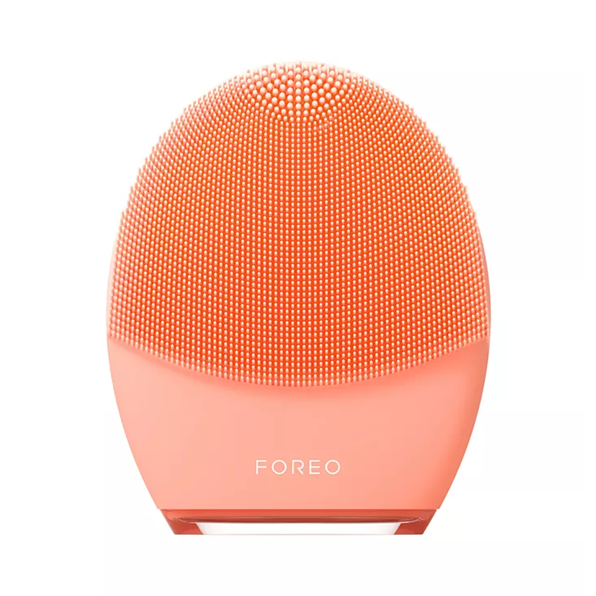 Foreo Luna 4 Facial Cleansing Brush - Anti-Aging & Skin Firming Device for Balanced Skin (Orange) | Deep Pore Cleanser & Massager for Glowing Skin at Home Spa