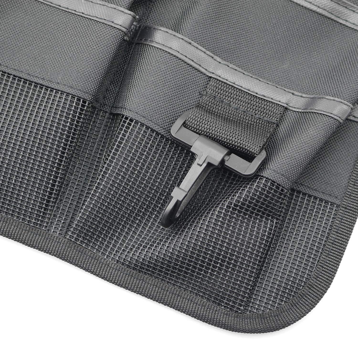 Black Gardening Tools Belt - 33x23mm/13x9inch Waist Bag Organizer & Apron for Gardeners | Perfect for Planting, Weeding & Landscaping