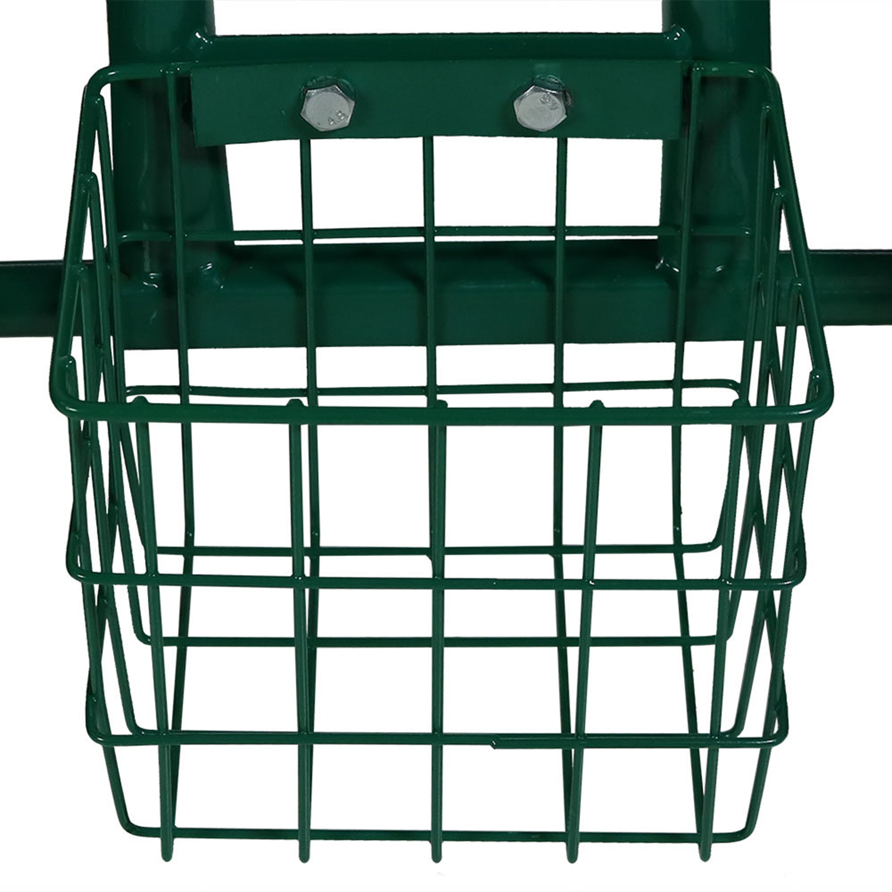 Sunnydaze Heavy Duty Rolling Garden Cart with Steering Handle & Swivel Seat - Outdoor Utility Cart for Gardening, Landscaping & Yard Work (Perfect for Transporting Tools, Plants & Supplies)