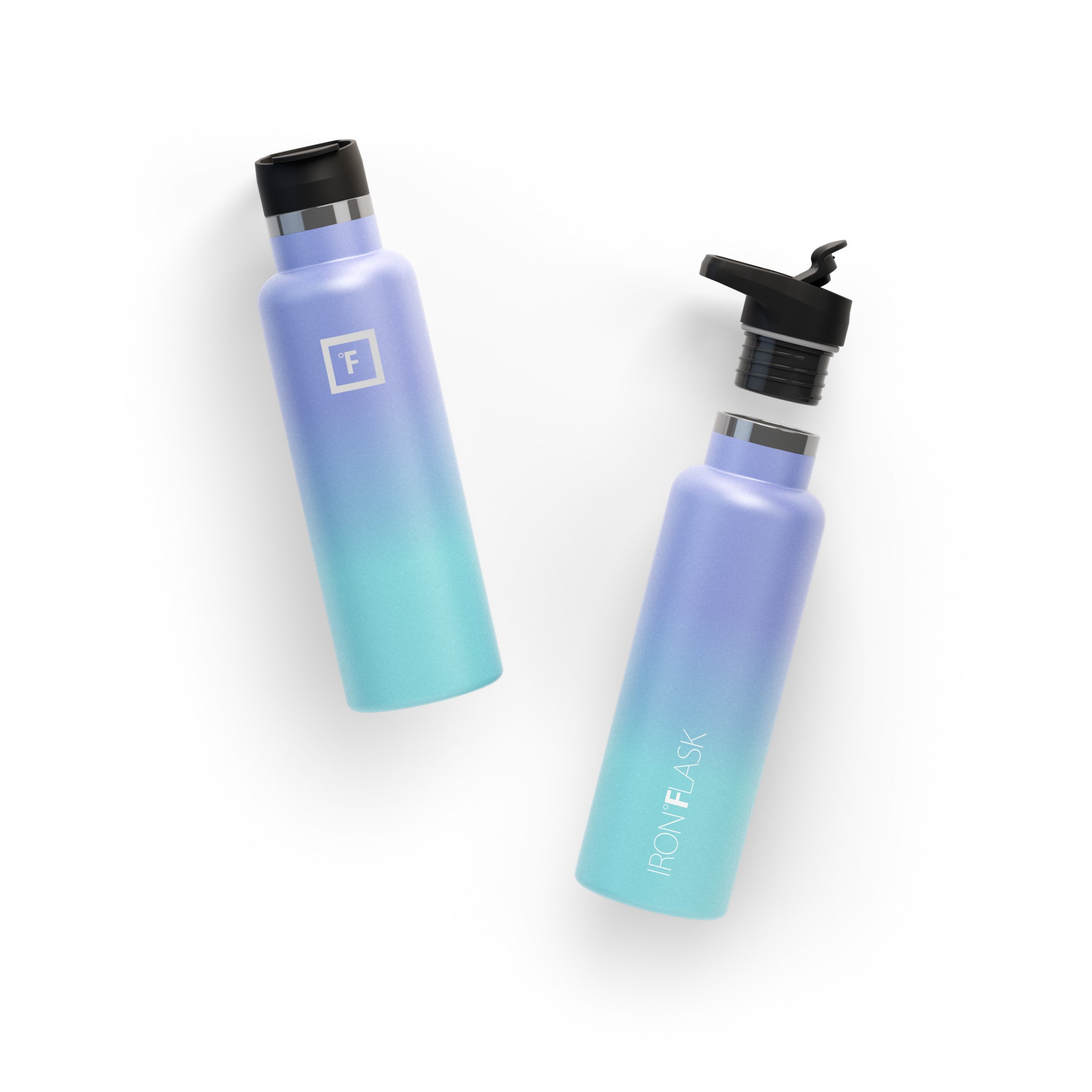 20 Oz Narrow Mouth Water Bottle with Straw Lid - Leakproof & BPA Free - Ideal for Gym, Hiking, Travel & Everyday Hydration