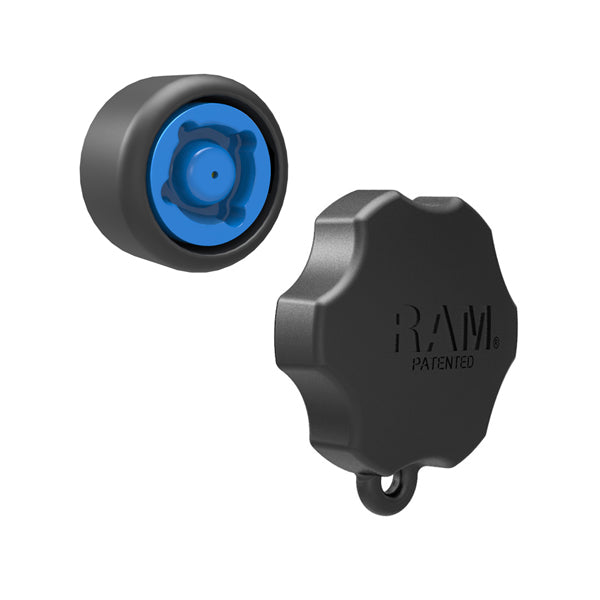 4-Pack RAM Pin Lock Security Knobs with Keys for 1.5