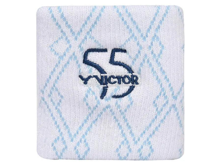 Victor SP55A 55th Anniversary Edition White Wristband - Perfect for Sports, Fitness & Casual Wear