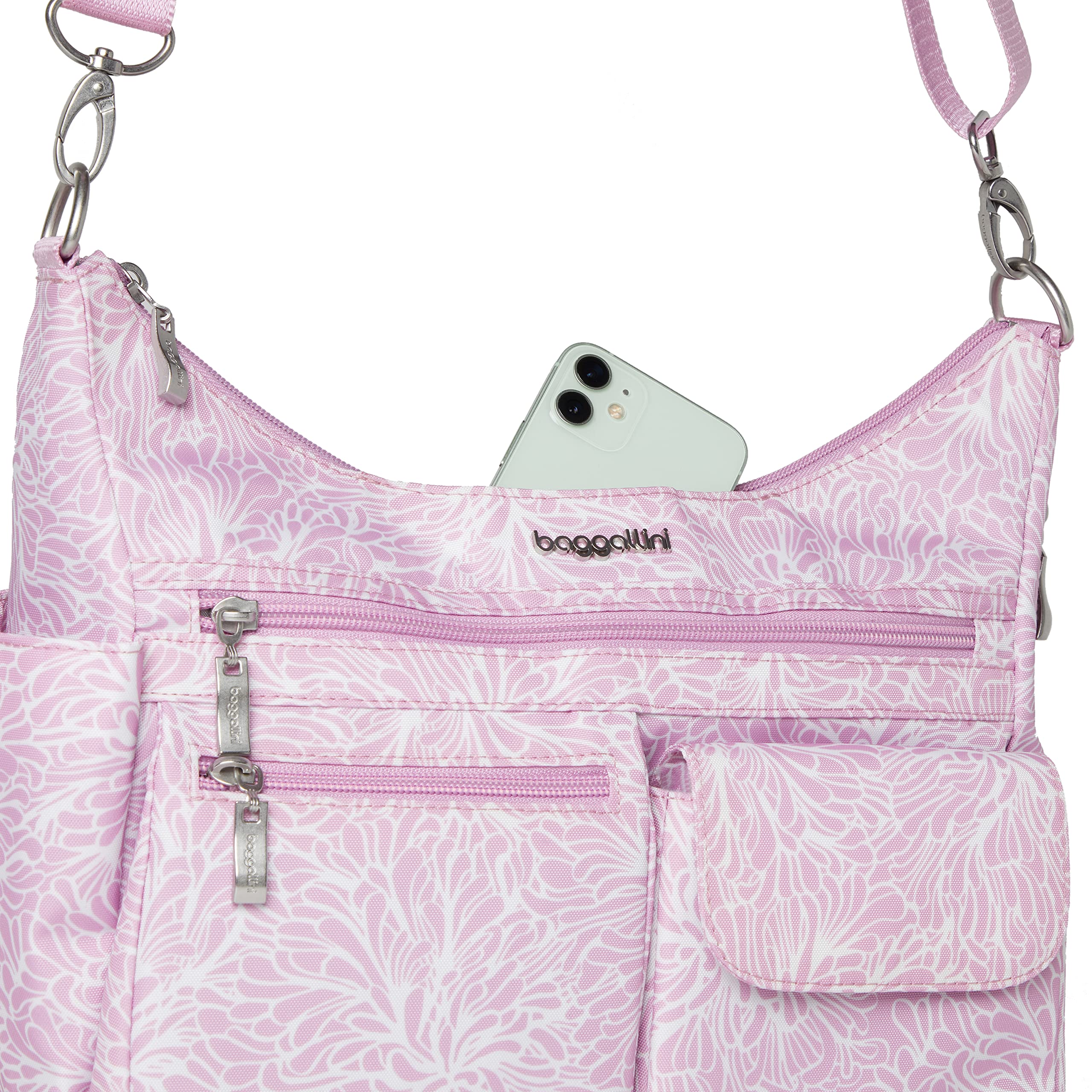 Baggallini Modern Everywhere Crossbody Bag - Stylish & Lightweight Travel Purse for Women - Perfect for Work, Travel & Daily Use