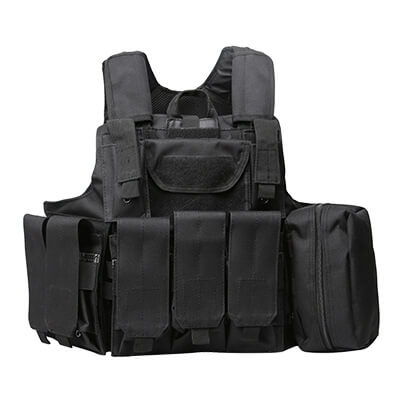 Tactical Molle Vest for Ghost Gear - Adjustable Military Plate Carrier with Pouch Attachments - Ideal for Airsoft, Hunting & Outdoor Adventures