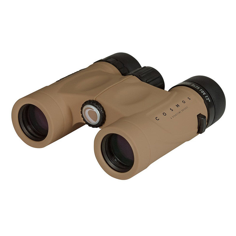 Celestron COSMOS Tree of Life 8x25 Compact Binoculars for Bird Watching, Hiking & Travel - Lightweight & Durable Outdoor Optics (Model 71304)