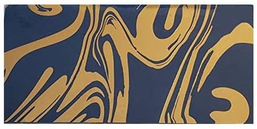 Blue Gold Swirl