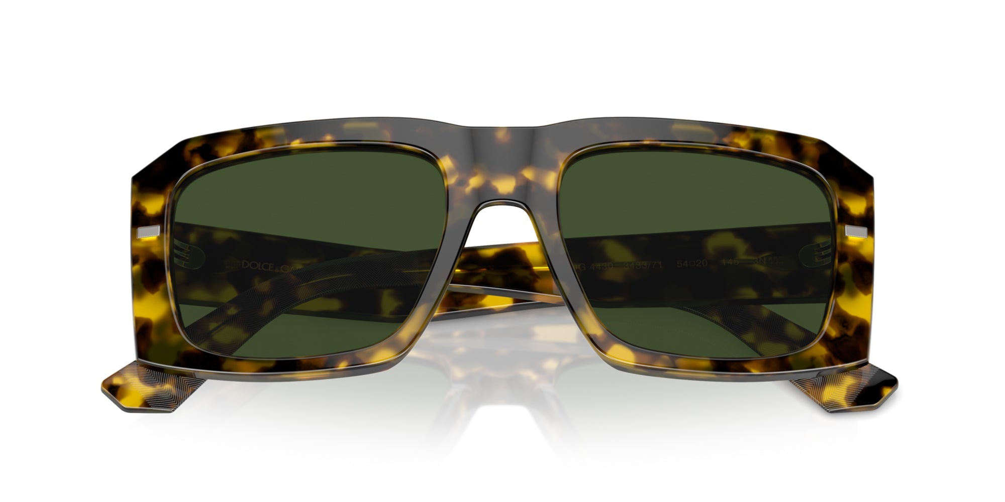Dolce&Gabbana DG4430 Sunglasses - Polarized Luxury Aviator Sunglasses for Men & Women - UV Protection Fashion Shades for Driving, Beach & Outdoor Activities