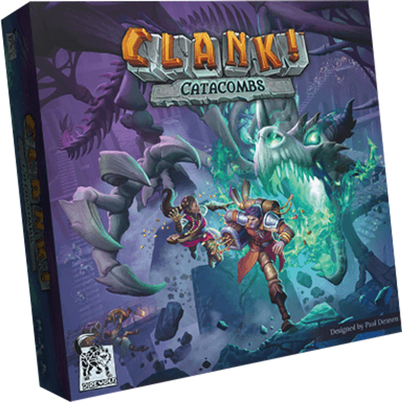 Clank! Catacombs - Award-Winning Board Game for Family & Friends | Strategic Adventure Game with Dungeon Exploration | Perfect for Game Nights & Party Gatherings