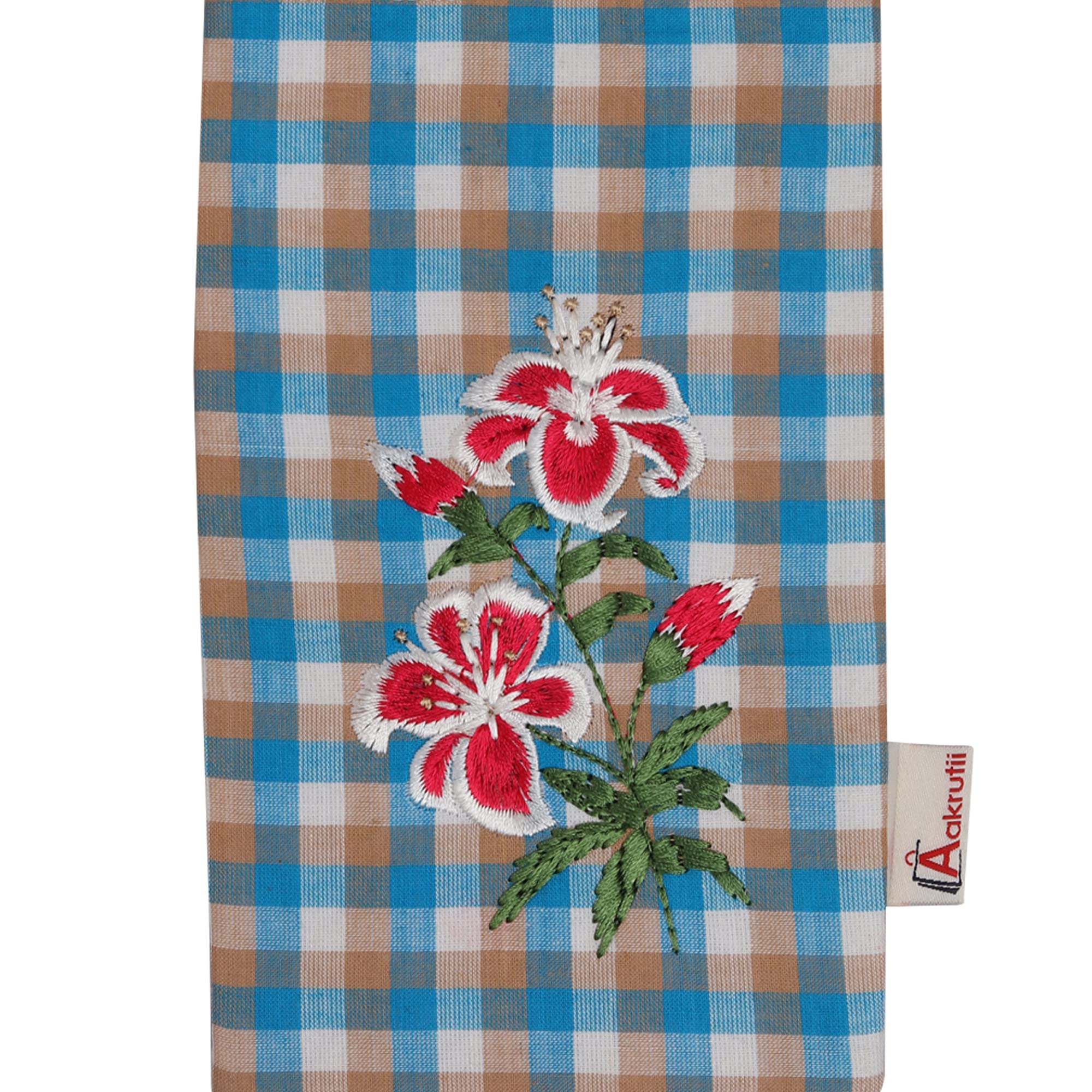 Aakrutii Handcrafted Women's Embroidery Cotton Crossbody Phone Purse - Eco-Friendly Small Sling Bag for Phone Holder & Essentials | Perfect for Travel, Shopping, and Daily Use