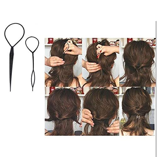CHANDERKASH 6 Pack Women's Hair Twist Styling Clips - Hair Braiding Tools & Accessories for Ponytails, Buns & Updos - Perfect for Daily Use, Work & Special Occasions