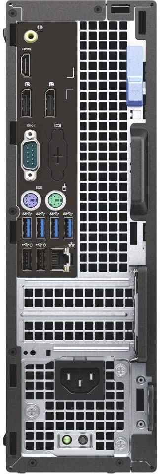 Dell OptiPlex 5040 SFF Business Desktop Computer - Intel Core i5-6500 Quad-Core 3.2GHz, 8GB RAM, 256GB SSD, DVD-RW, Windows 10 Pro, Keyboard & Mouse Included - Perfect for Office Work, Home Use & Small Business Computing