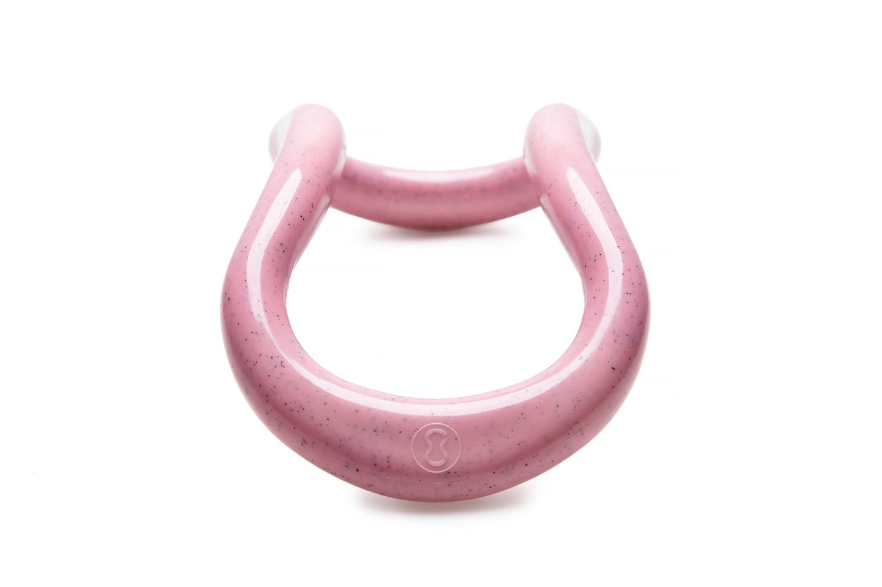 Myring Yoga Mat - Speckled Pink Non-Slip Exercise Mat for Yoga, Pilates & Home Workouts | Regular Size 68