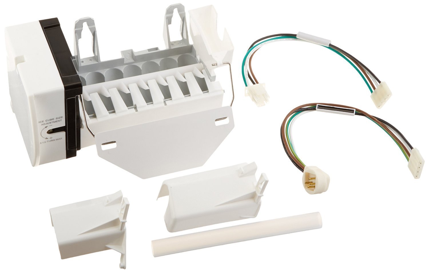 GE Refrigerator Ice Maker Replacement Kit - Compatible with GTS18SHSVRSS, PSC23SGRCSS, GDS18SCPBRSS, GTS18ECTFRWW Models - Perfect for Home Kitchen & Office Break Room Refrigeration Needs