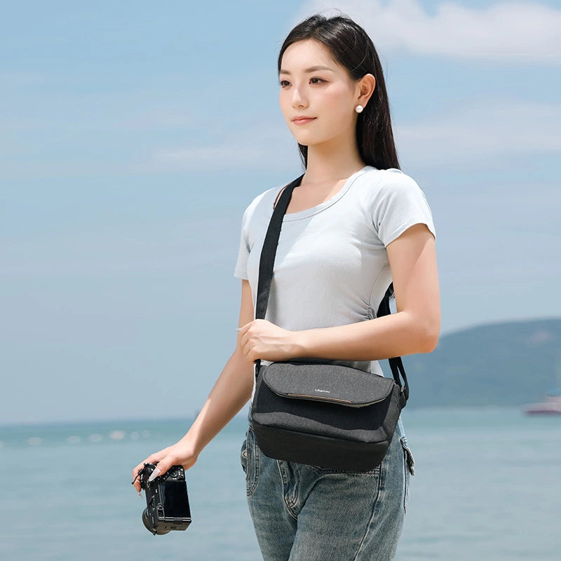 Ulanzi F01 Camera Sling Bag B011 - Waterproof DSLR Shoulder Bag for Photographers, Perfect for Travel & Outdoor Photography