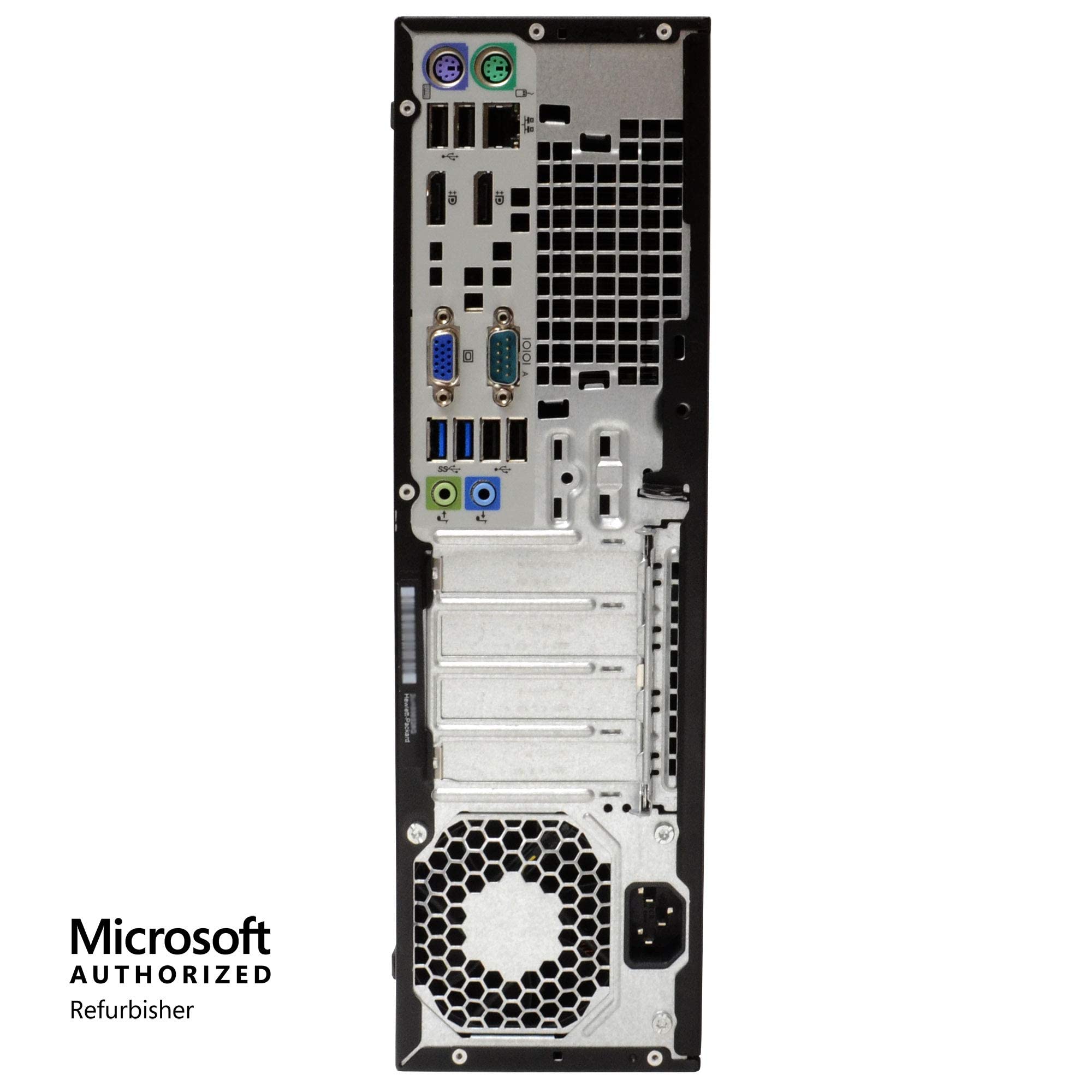 Renewed HP ProDesk 600G1 SFF Desktop Computer - Intel Quad Core i5 3.2GHz, 8GB DDR3 RAM, 500GB HDD, Win 10 Pro | Includes 24in Monitor & RGB Keyboard/Mouse | Perfect for Home Office, Business Workstations & Gaming Setups
