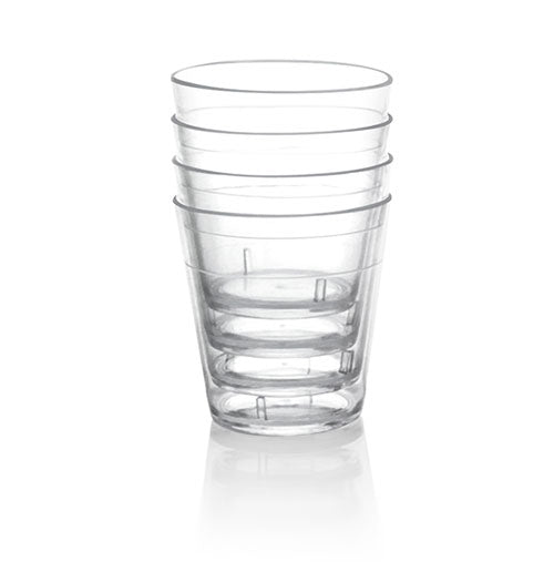 BarConic® 1.5oz Clear Plastic Shot Glasses - Bulk Pack of 50, Durable & Reusable Party Cups for Cocktails, Whiskey, Tequila - Perfect for Bars, Weddings, and Home Entertaining
