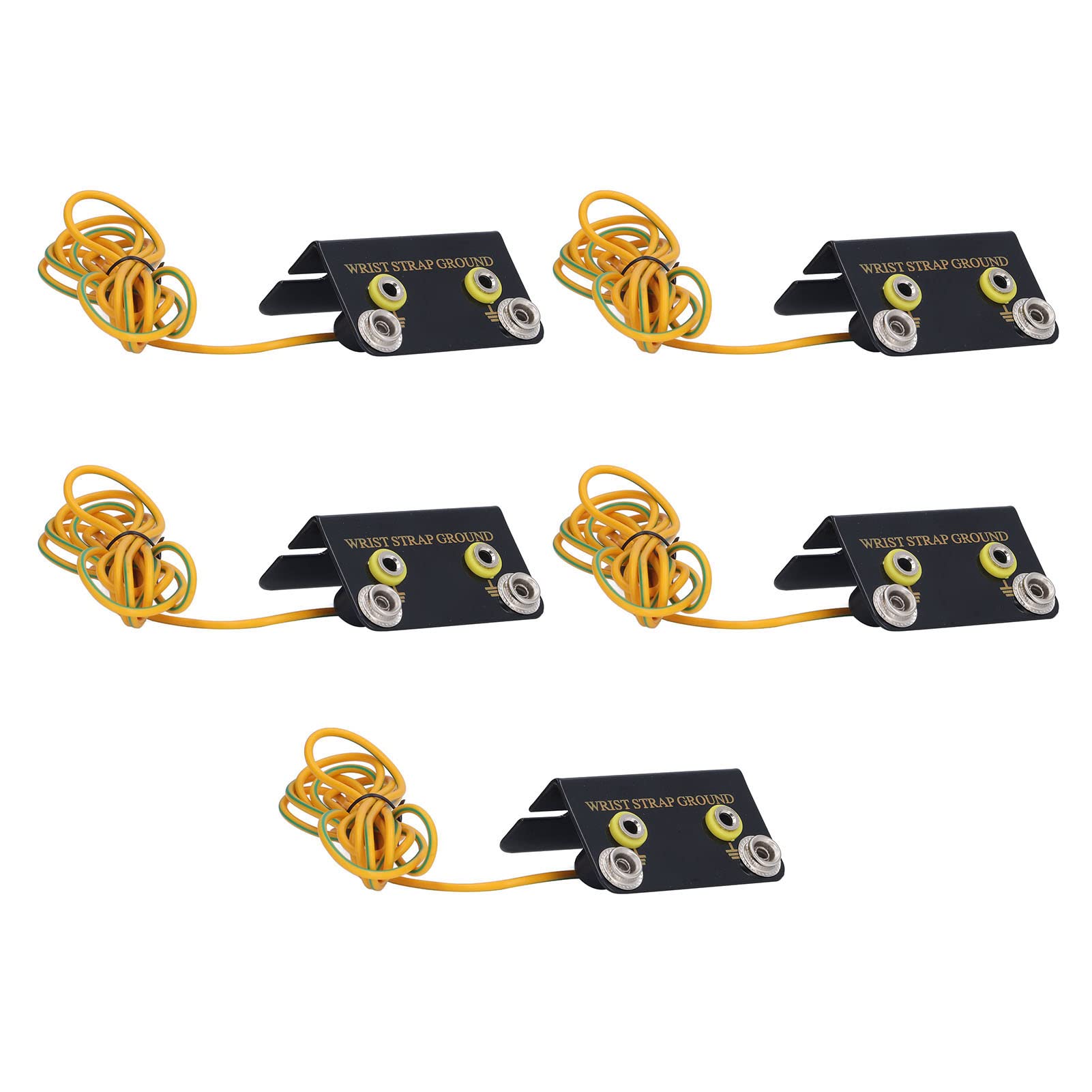 ESD Wrist Strap Ground Socket - Durable Anti-Static Grounding Connector for Electronics & Military Industry - Easy Installation for Workbench, Laboratory & PCB Assembly