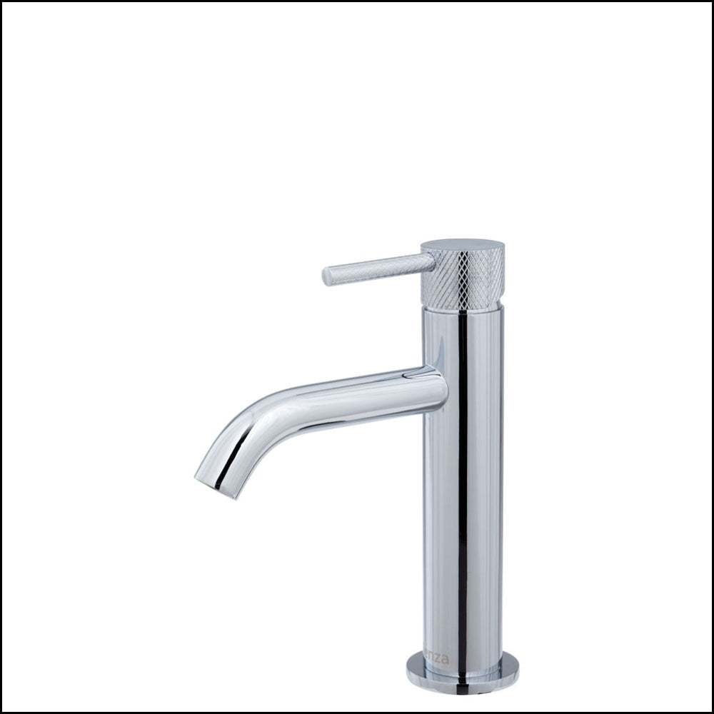 Fienza 231103 Chrome Bathroom Sink Faucet - Single Handle Axle Basin Mixer for Modern Bathroom & Vanity | Durable & Stylish Design for Home & Commercial Use