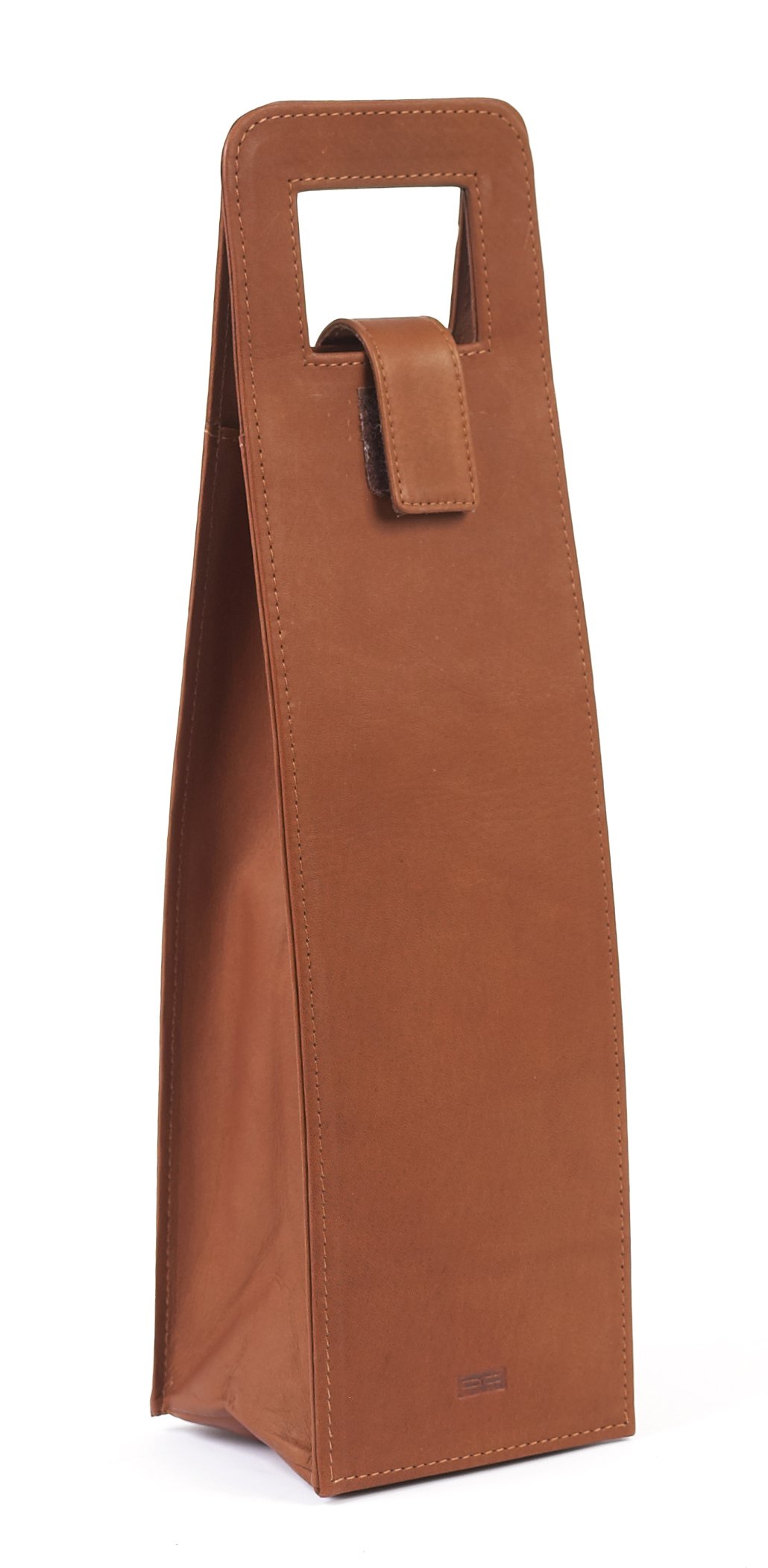 Claire Chase Premium Leather Wine Bottle Carrier Saddle Bag - Elegant & Durable for Wine Lovers | Perfect for Picnics, Parties & Gifting