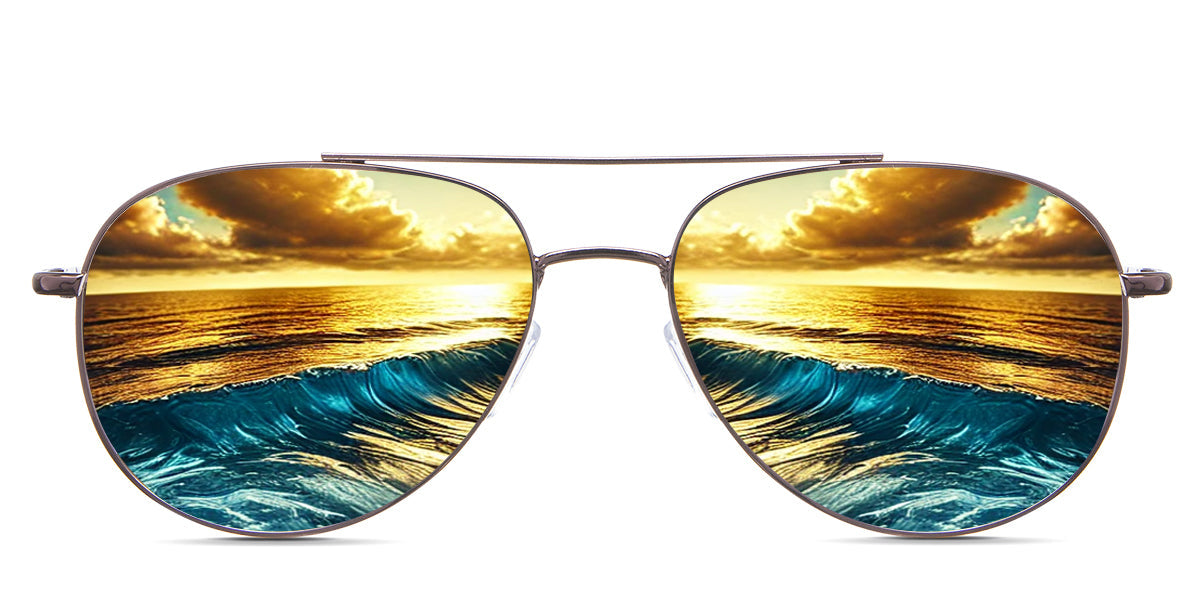 Shiloh Men's Prescription Polarized Sunglasses - UV Protection, Anti-Glare for Driving, Fishing & Outdoor Activities