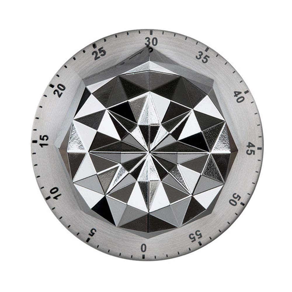 60-Minute Mechanical Kitchen Timer with Loud Alarm for Cooking & Baking