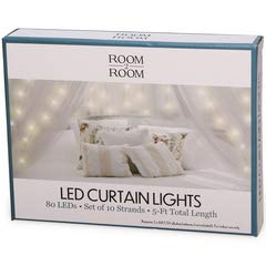 Waterproof LED Curtain Lights for Bedroom, Wedding, Party - Energy Saving Fairy String Lights for Indoor & Outdoor Decor