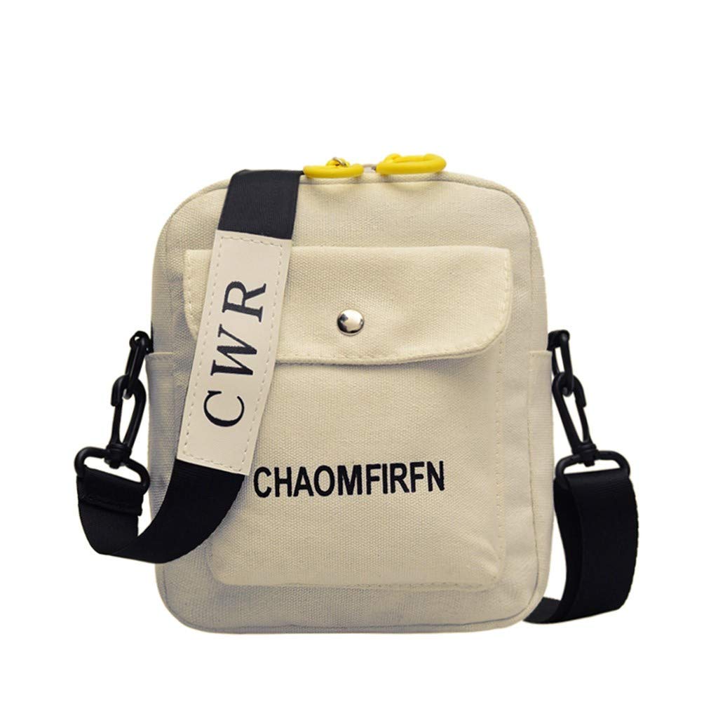 Large Canvas Tote Bag for Women & Men - Durable Shoulder Bag with Zipper, Casual Outdoor Handbag Satchel - Perfect for Work, Travel, and Daily Use