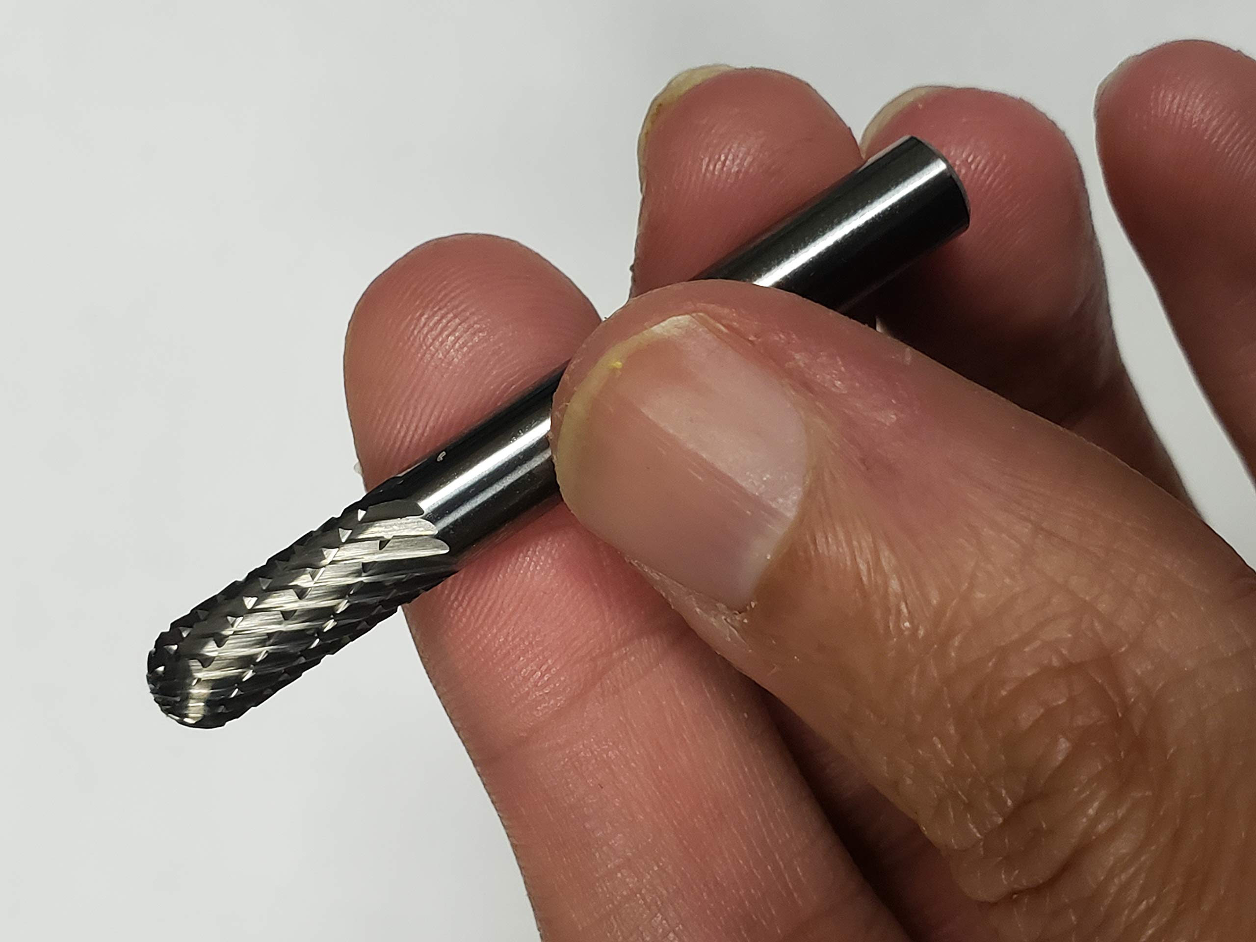 SC-1 Double Cut Carbide Burr Die Grinder Bit 1/4