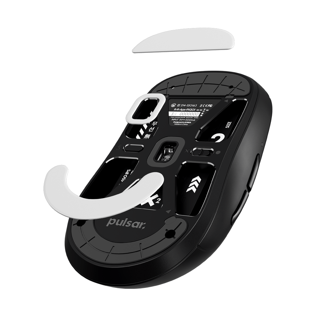 Premium PTFE Skates for Logitech X2, X2H, X2A Gaming Mice - Smooth Gliding for Competitive Gaming & Esports