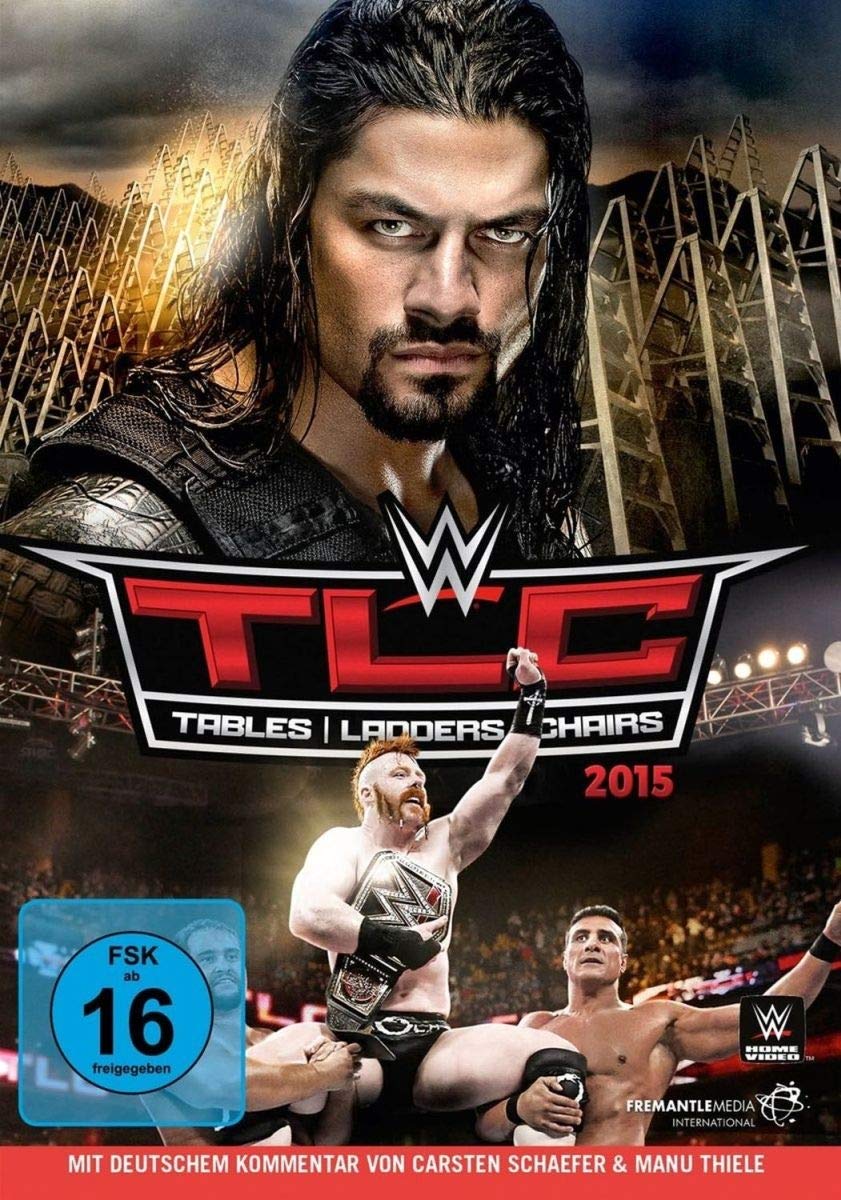 TLC Tables Ladders Chairs 2015 - Professional Wrestling Event DVD - Perfect for Wrestling Fans & Collectors