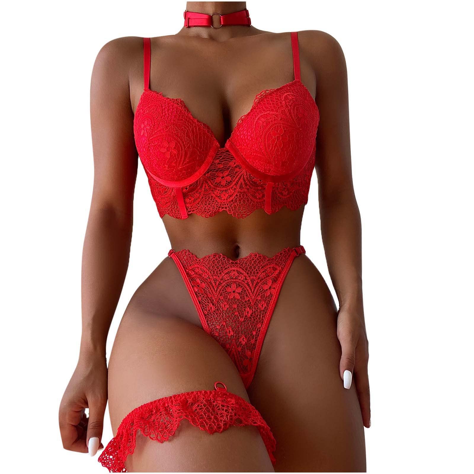 Sexy Lace Corset Bridal Lingerie for Women - Romantic Wedding Night Sleepwear & Naughty Underwear for Honeymoon & Special Occasions