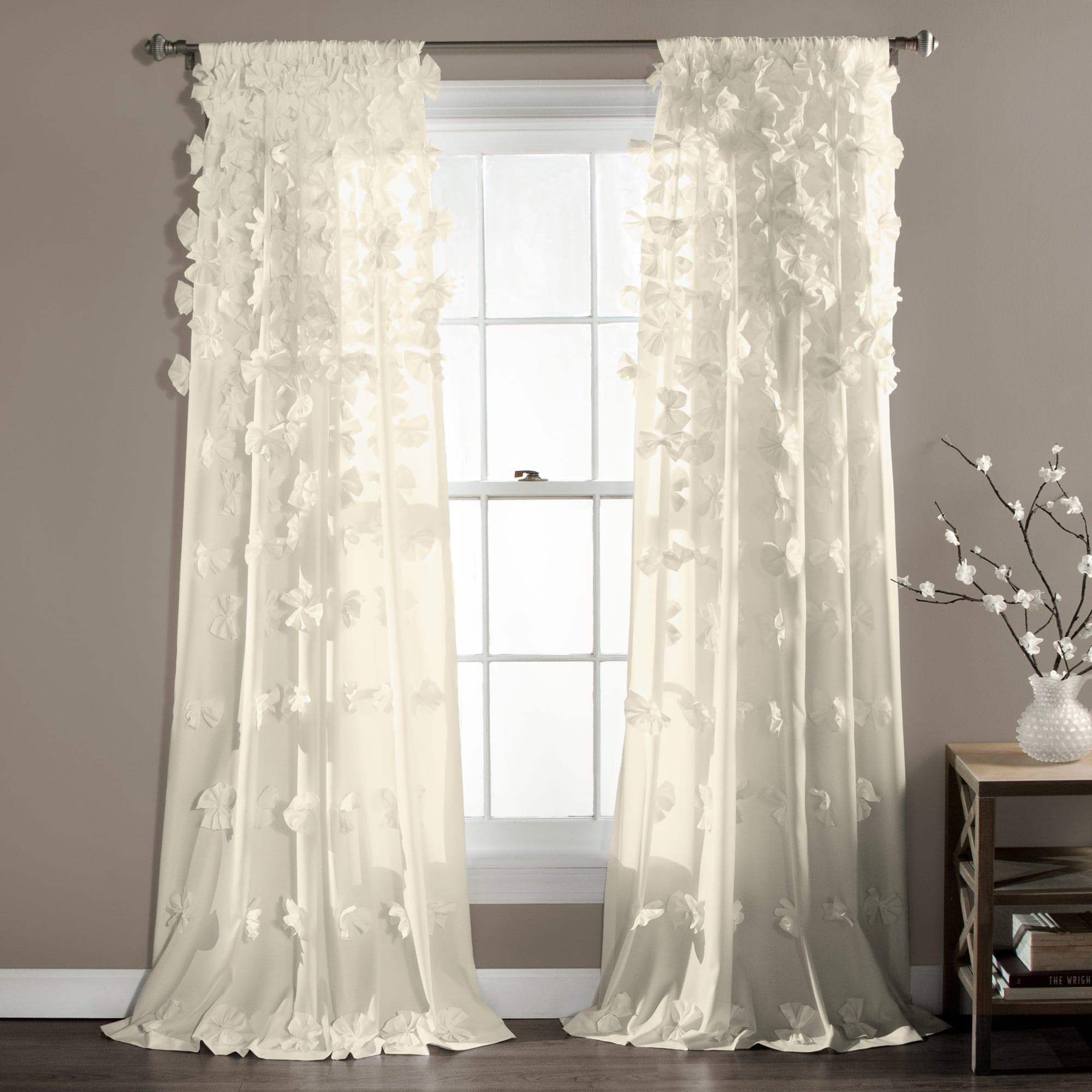 Stylish Riley Window Curtains for Living Room & Bedroom - Blackout & Thermal Insulated Drapes for Home Decor