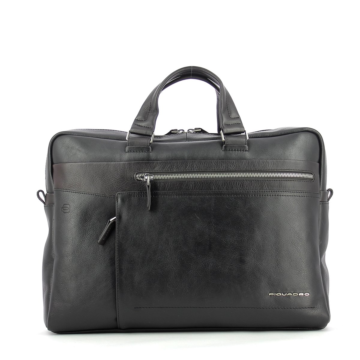 Piquadro Premium Leather Organizer Bag for Men & Women - Business, Travel & Daily Use - Stylish & Functional Work Bag with Multiple Pockets