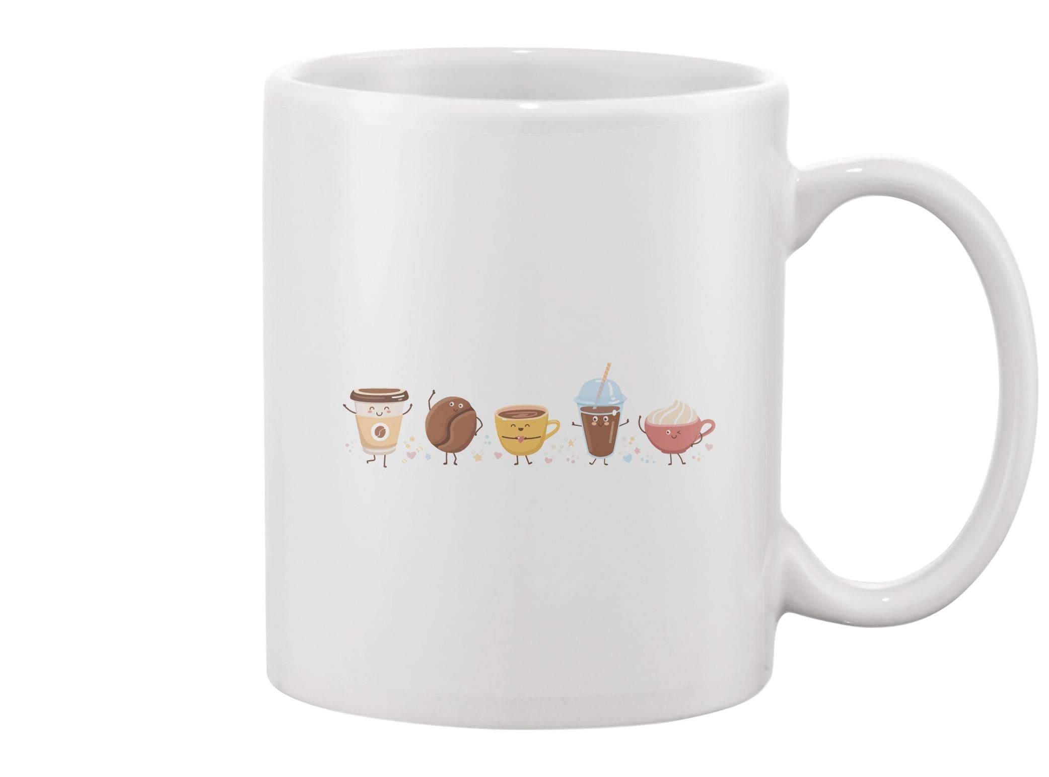Cute Coffee Buddies Mug - Funny & Unique Coffee Cup for Office, Home, or Gifts | Perfect for Coffee Lovers & Tea Drinkers