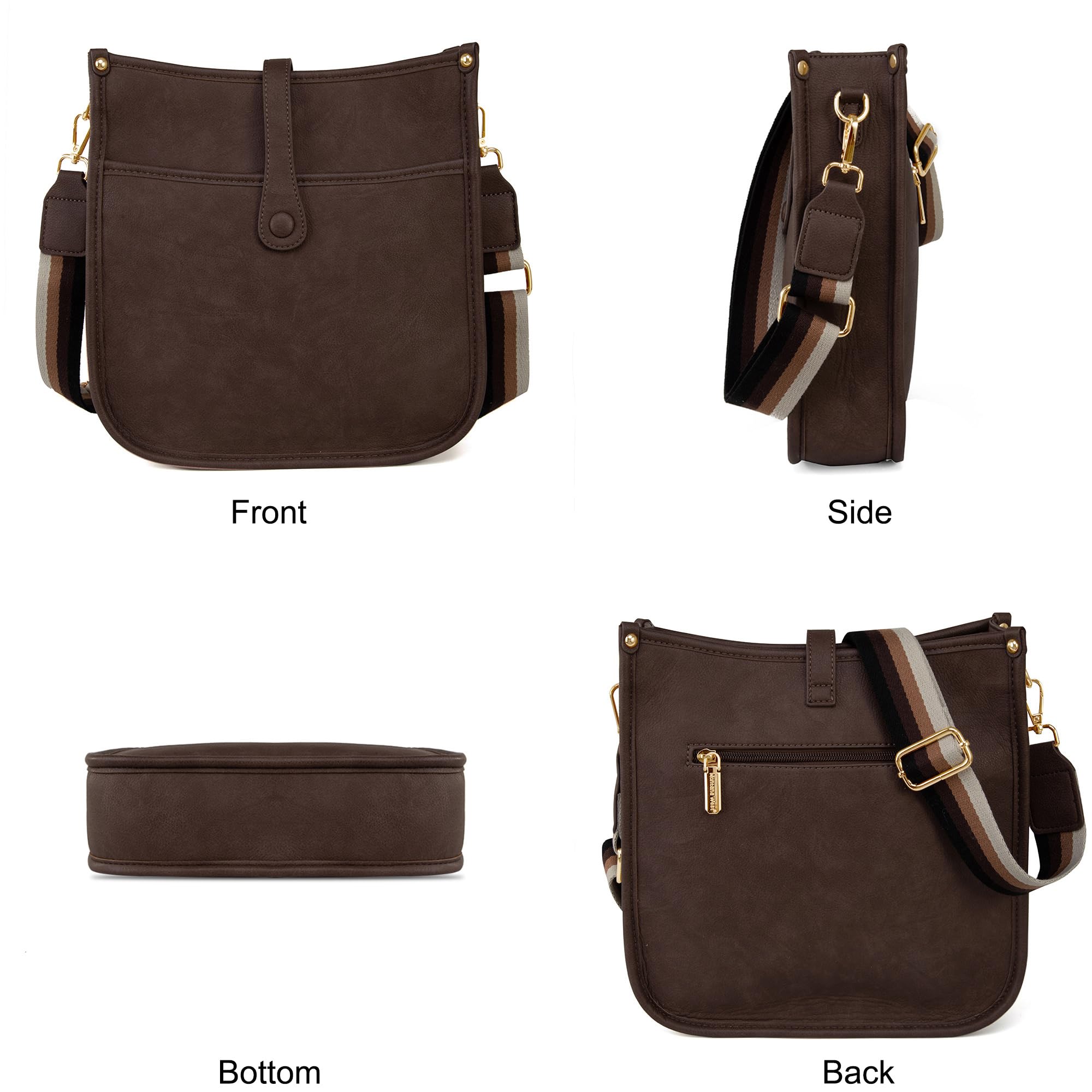 Montana West Women's Crossbody Bags - Stylish Hobo Purses & Shoulder Bucket Handbags for Everyday Use, Travel & Shopping
