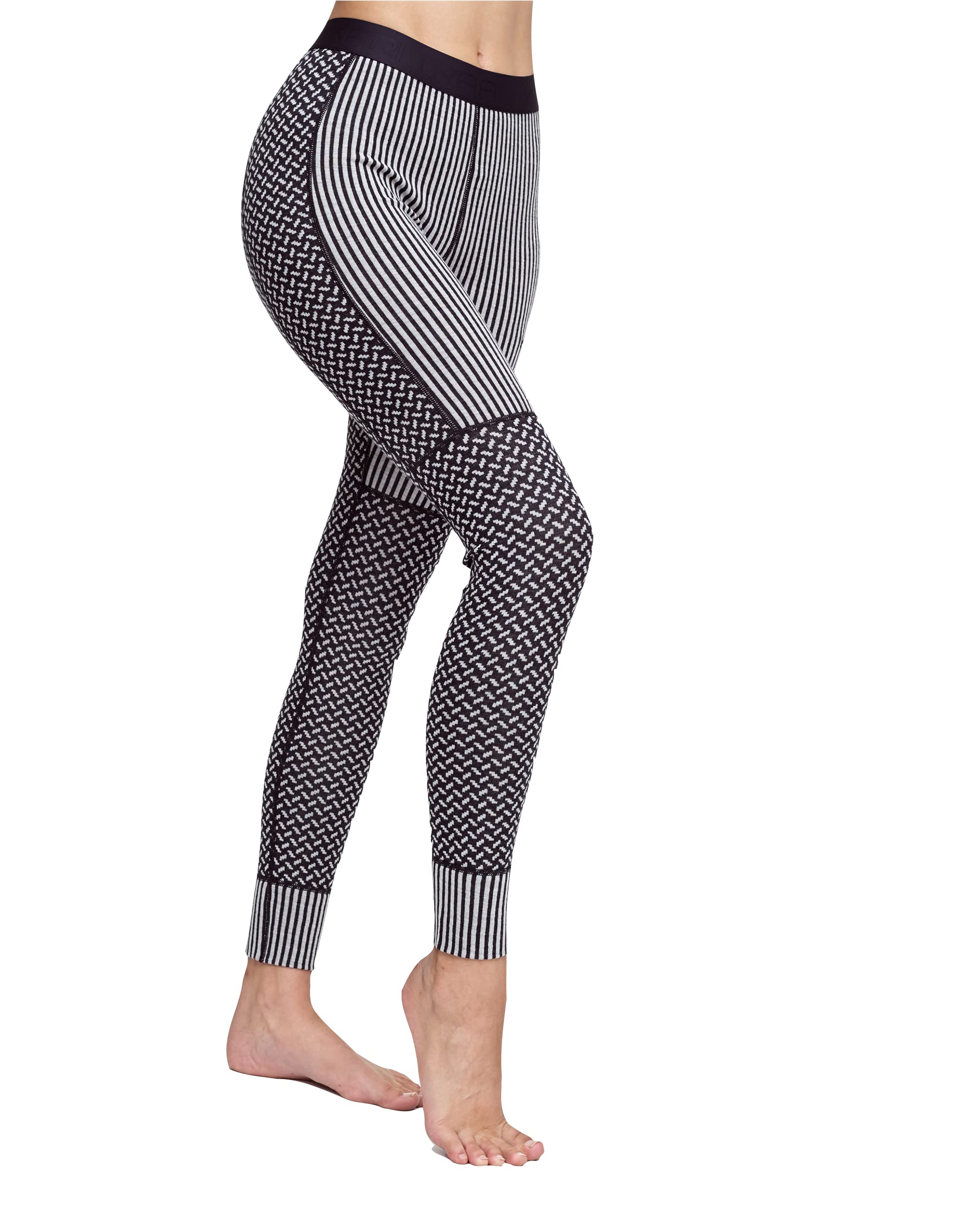 Kari Traa Women's Base Layer Leggings - 100% Merino Wool Thermal Pants for Hiking, Skiing & Winter Outdoor Activities