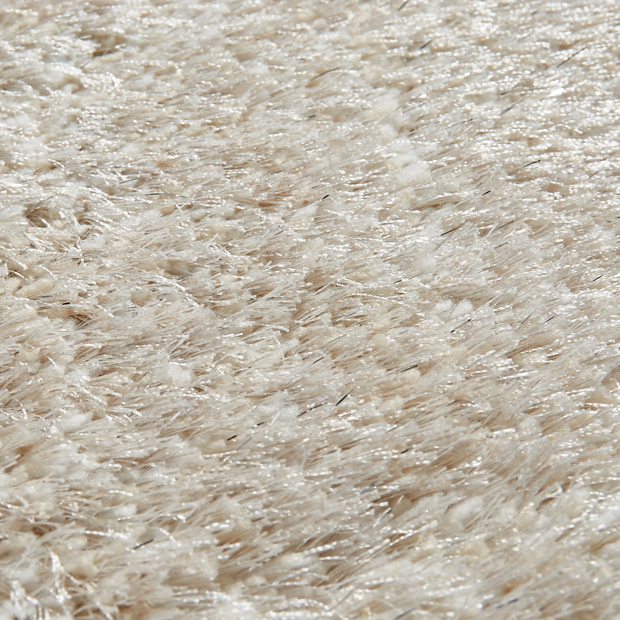 Kaste Round Rug 2000 Light Beige 200×140cm - Soft Boho Area Rug for Living Room, Bedroom & Nursery Decor