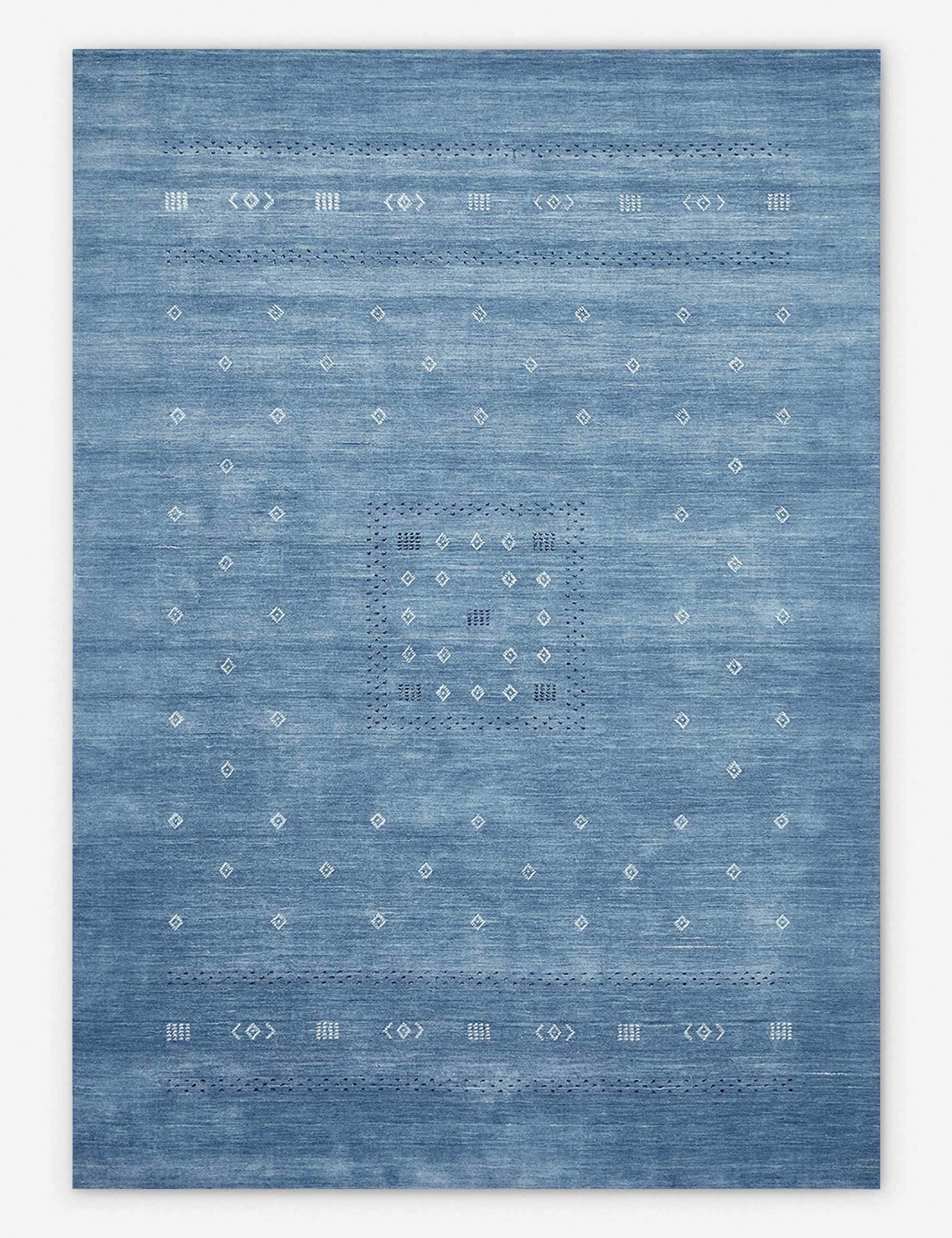 Handmade Cyrena Wool Rug - Soft & Durable Hand-Loomed Area Rug for Living Room, Bedroom, or Office Decor