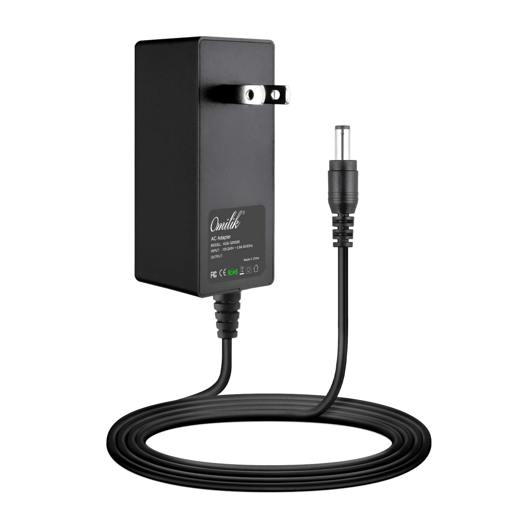 6FT AC Power Adapter Cord for Sole Fitness SC200 Stepper Machine - Replacement Power Supply for Home Gym Equipment (Perfect for Treadmills, Ellipticals & Exercise Machines)