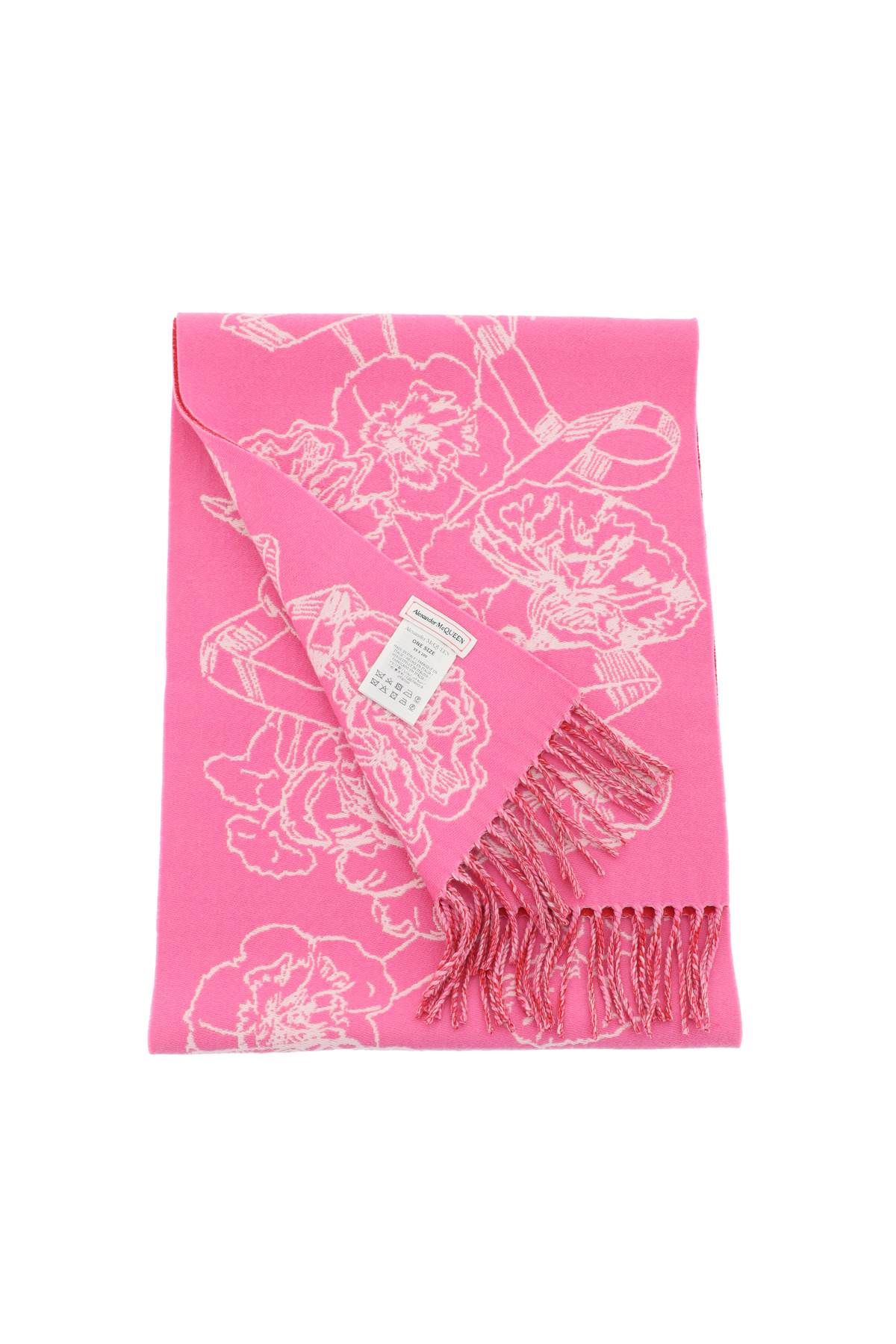 Alexander McQueen Reversible Wool Scarf - Warm & Stylish Winter Accessory for Men & Women - Perfect for Cold Weather & Fashion Outfits
