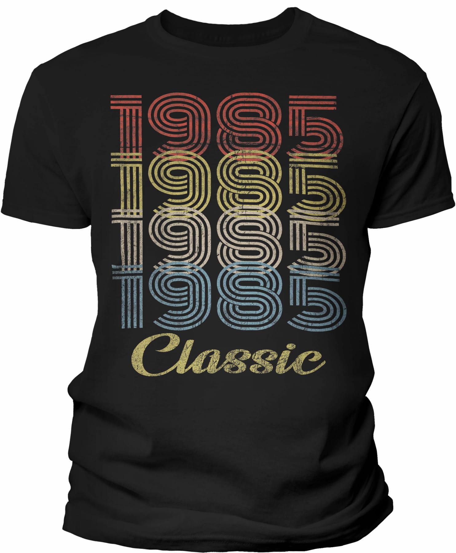 Vintage 1985 Retro 40th Birthday T-Shirt for Men - Classic 40 Year Old Birthday Gift Idea - Perfect for 40th Birthday Parties, Gag Gifts & Milestone Celebrations