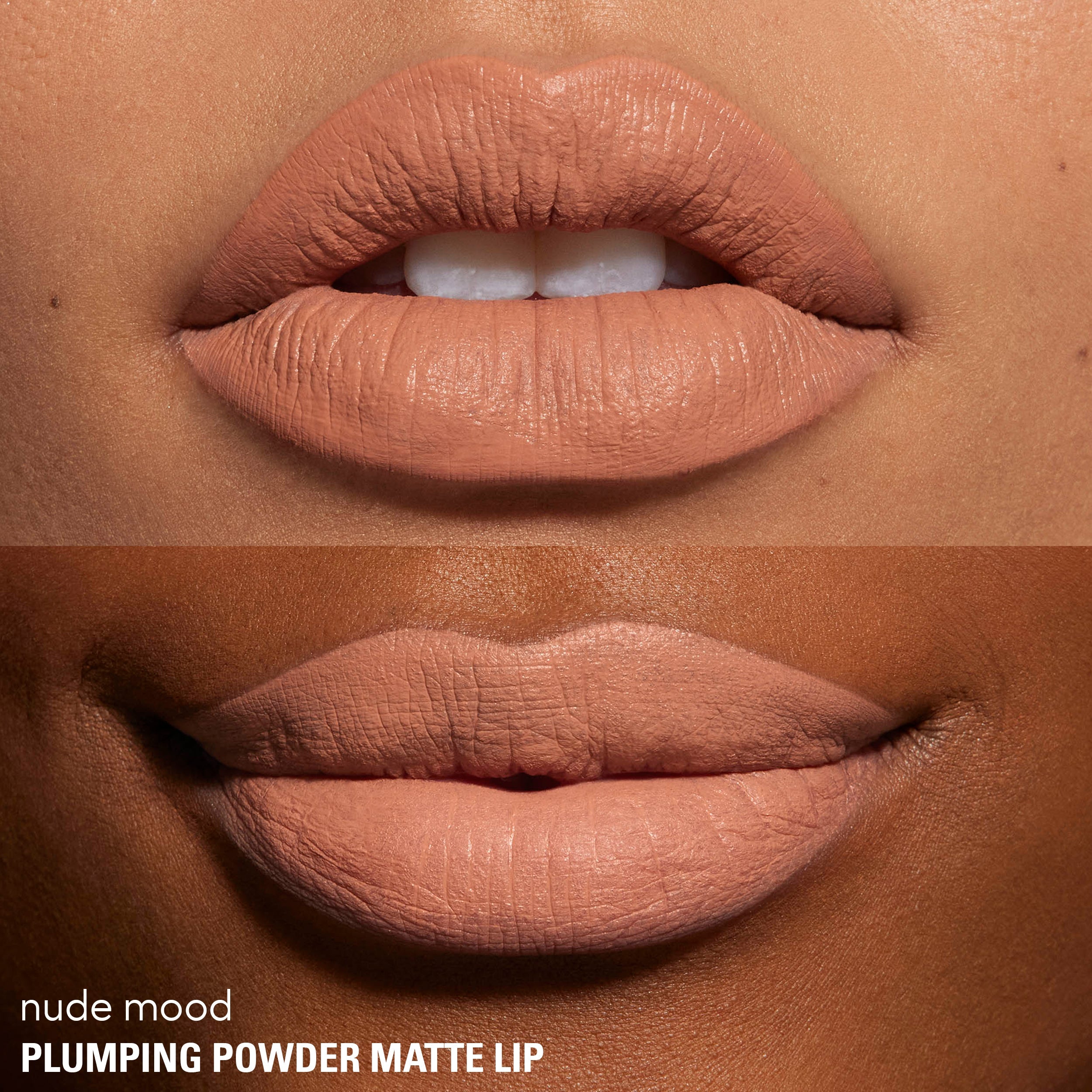 Long-Lasting Plumping Powder Matte Lipstick - Hydrating & Volumizing Lip Color for Full Lips | Perfect for Everyday Wear & Special Occasions