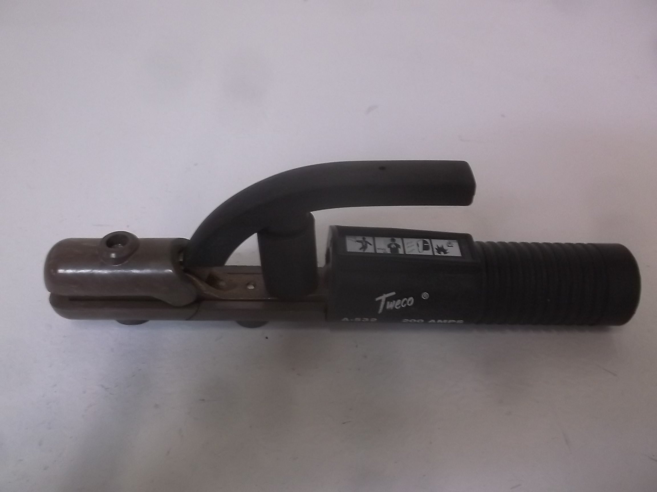Tweco A532 Twecotong Electrode Holder 91101101 - Professional Welding Clamp for Arc Welding, MIG & TIG - Durable Copper Construction for Workshops, Construction Sites & DIY Projects