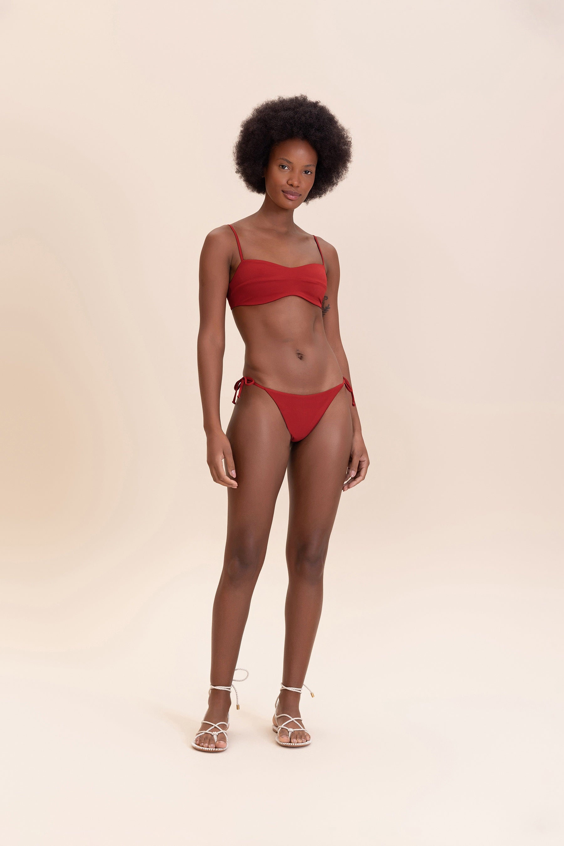 Sense® Tie Side Bikini Bottom - High Waisted Swimwear for Women, Adjustable Bikini Bottoms for Beach & Pool - Perfect for Summer Vacation, Swim Party & Tropical Getaways