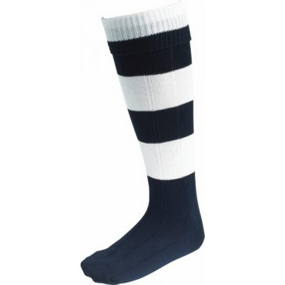 EURO SOCKS AMBER HOOPS Men's Large (Size 7-11) - Comfortable Athletic Socks for Running, Gym & Casual Wear