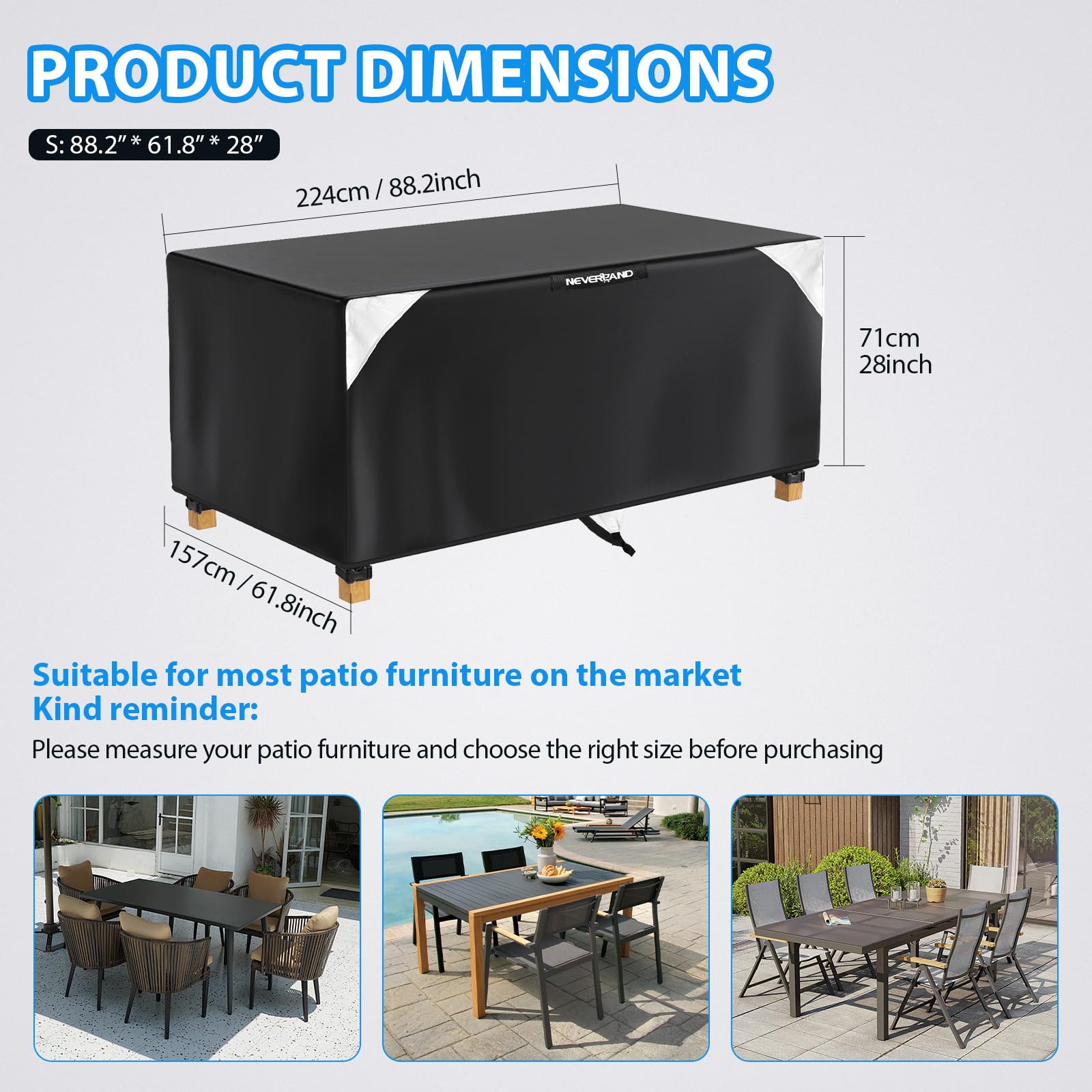 Waterproof Outdoor Furniture Covers 88