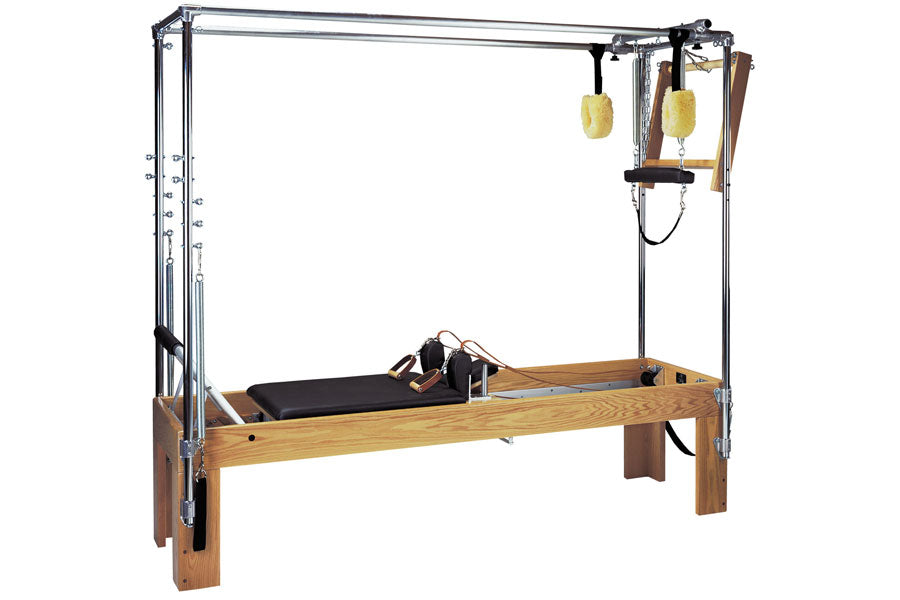 Peak Pilates Cadillac Convertible Reformer - Professional Home & Studio Pilates Equipment for Full-Body Workout, Strength Training and Rehabilitation