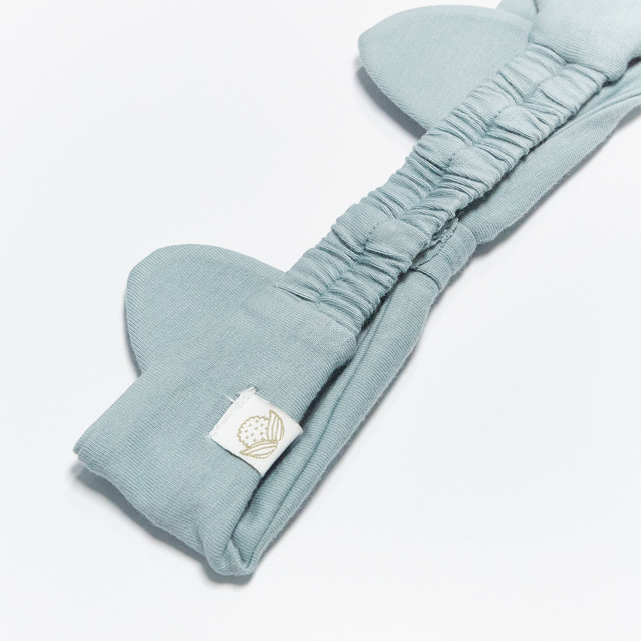 Organic Cat Ear Headband - Soft & Comfortable Hair Band for Women & Girls - Bay Blue - Perfect for Cosplay, Costume Parties, and Everyday Fashion Accessories
