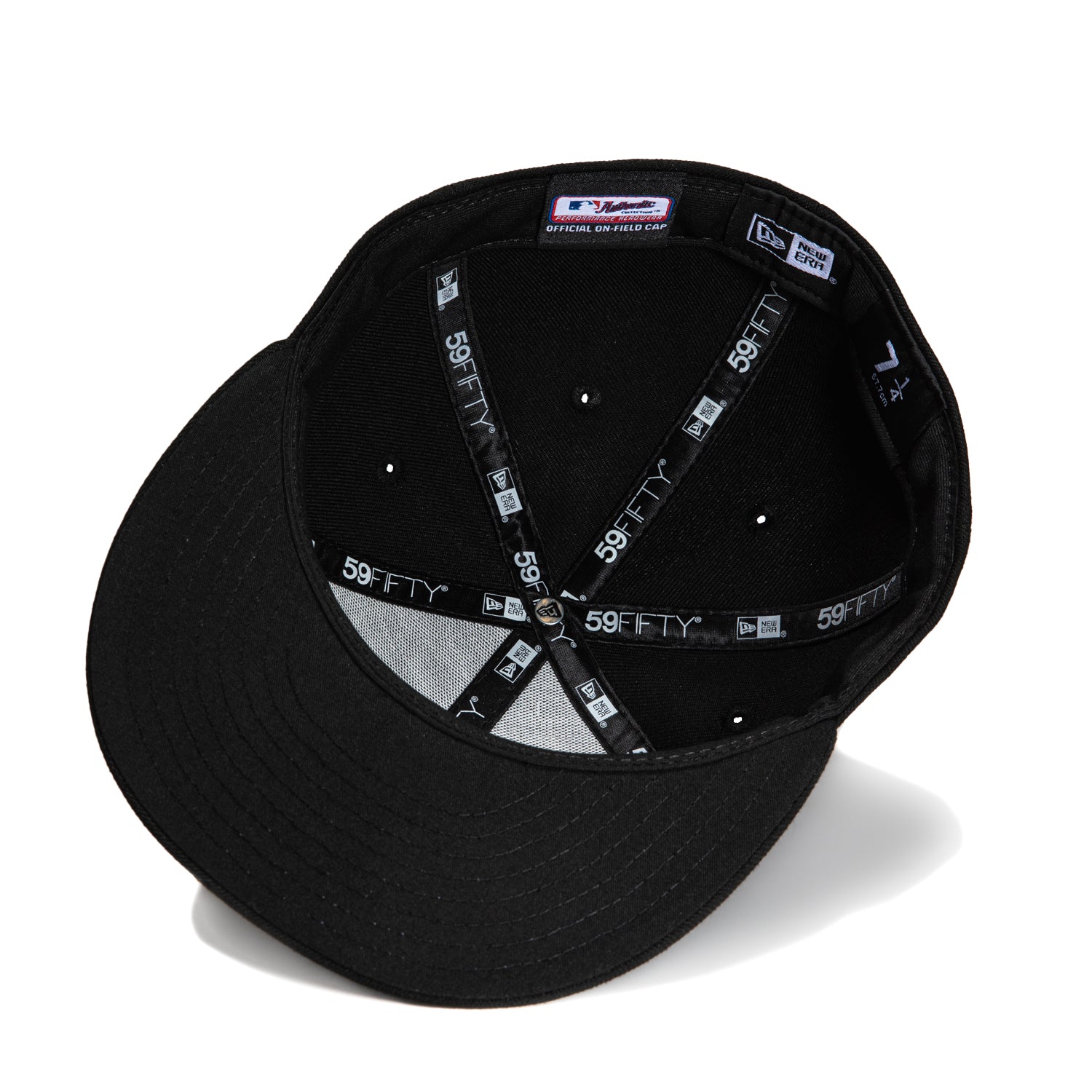 New Era 59Fifty Authentic MLB New York Mets Alternate 2 Baseball Cap - Black | Adjustable Snapback Hat for Men & Women | Perfect for Games, Streetwear & Sports Fans